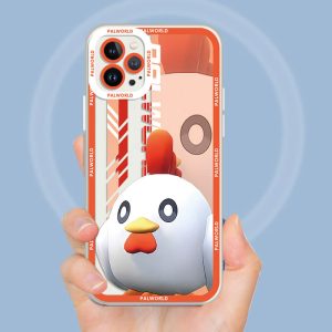 TPU Transparent Palworld Phone Case for iPhone